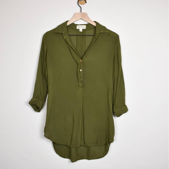 Anthropologie Tops - ANTHROPOLOGIE Cloth & Stone Nava Henley